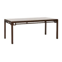 West Elm Lattice dining table Instrucciones De Ensamblaje