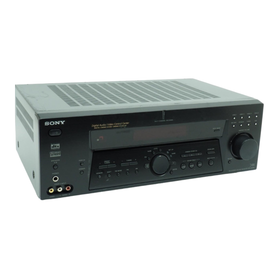 Sony STR-DE685 Manual De Instrucciones