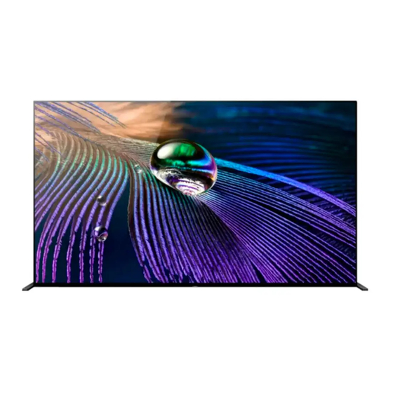 Sony Bravia XR-65A90J Guía De Referencia