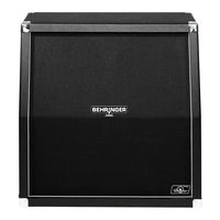 Behringer ULTRASTACK BG412V Manual De Instrucciones