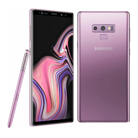 Samsung Galaxy Note 9 Manual De Usuario