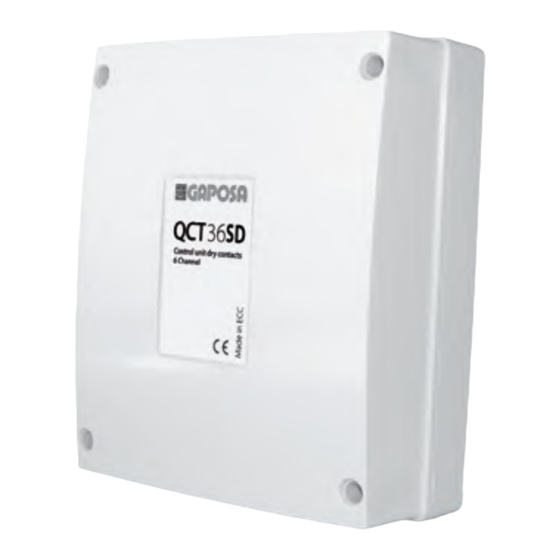 GAPOSA QCT3SD Manual Del Usuario