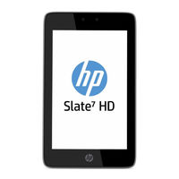 HP Slate 7 HD Guia Del Usuario