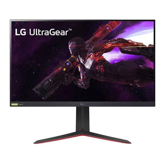 LG Ultra Gear 32GP75B Guia De Inicio Rapido