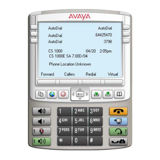 Avaya 2050 Guia Del Usuario