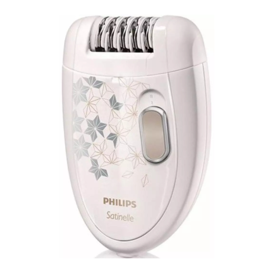 Philips Satinelle Essential HP6421/20 Manuales