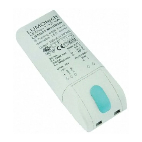 Lumotech L05021 MINIDIM Manual De Instrucciones