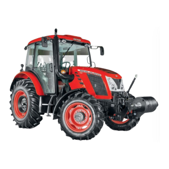 Zetor PROXIMA GP 100 Instrucciones Para El Manejo Y El Mantenimiento