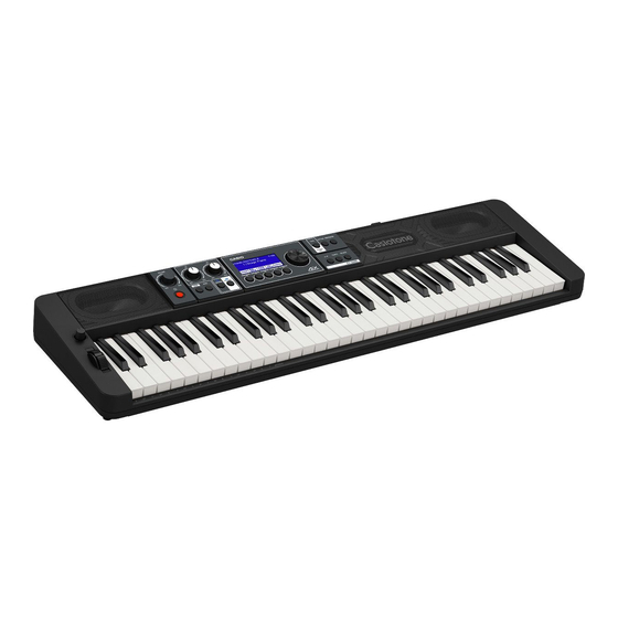 Casio CT-S500 Guia Del Usuario