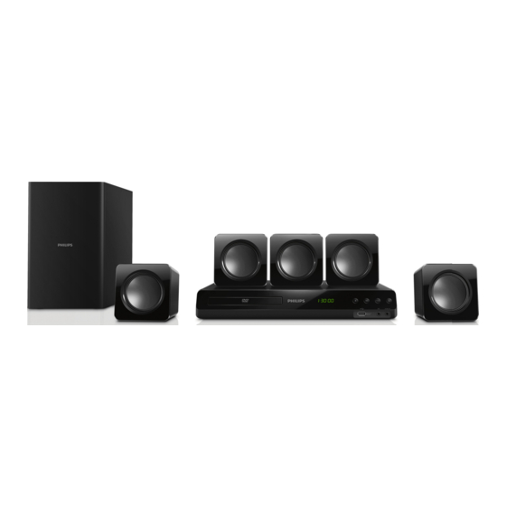 Philips HTD3511 Manual Del Usuario