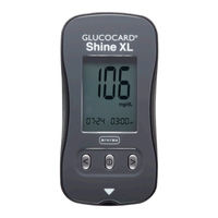 Arkray GLUCOCARD Shine XL Manual Del Usuario