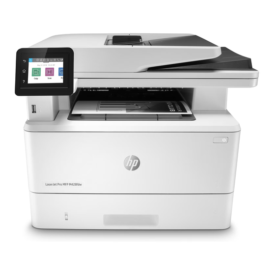 HP LASERJET M428fdw Manual De Uso