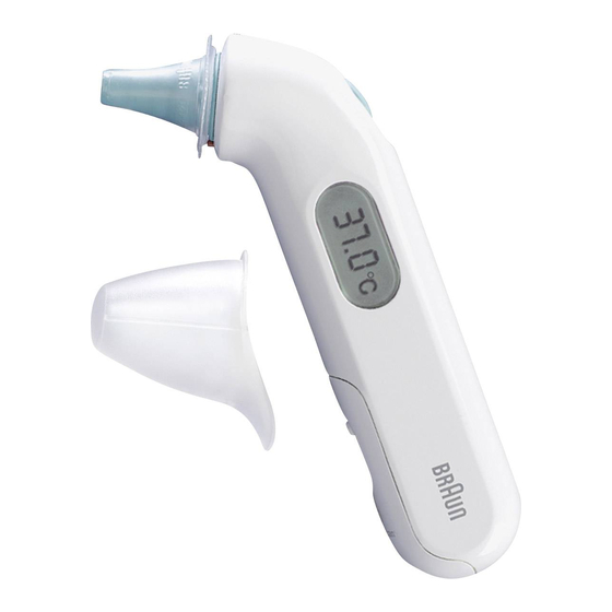 Braun ThermoScan 3 Manual Del Usuario