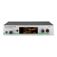 Sennheiser evolution wireless G3 SR 300 IEM Instrucciones De Uso