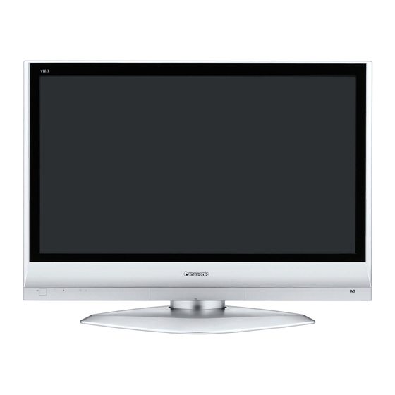 Panasonic VIERA TH-42PX60EN Manual De Instrucciones