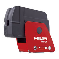 Hilti PMP 34 Manual Del Usuario