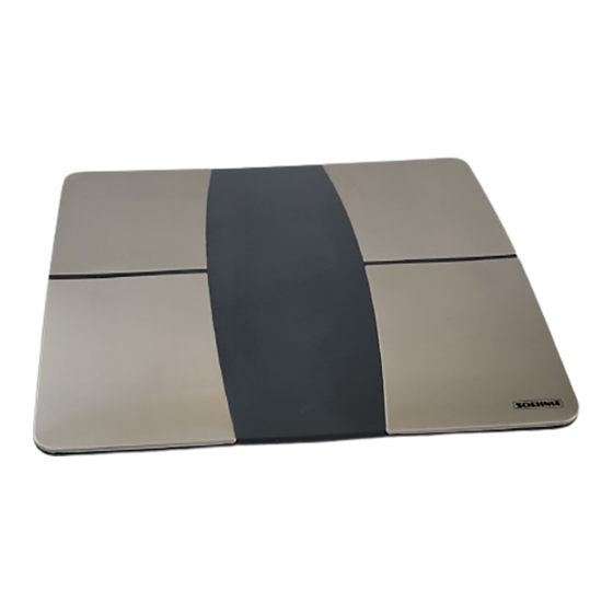 Soehnle Body Balance Comfort F5 Instrucciones De Manejo