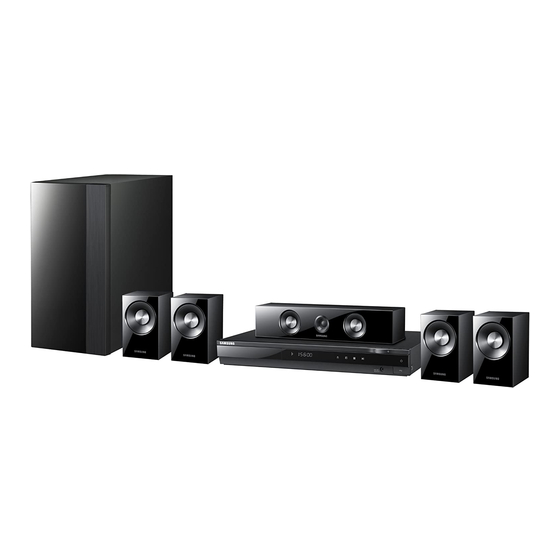 Samsung HT-D550K Manual Del Usuario