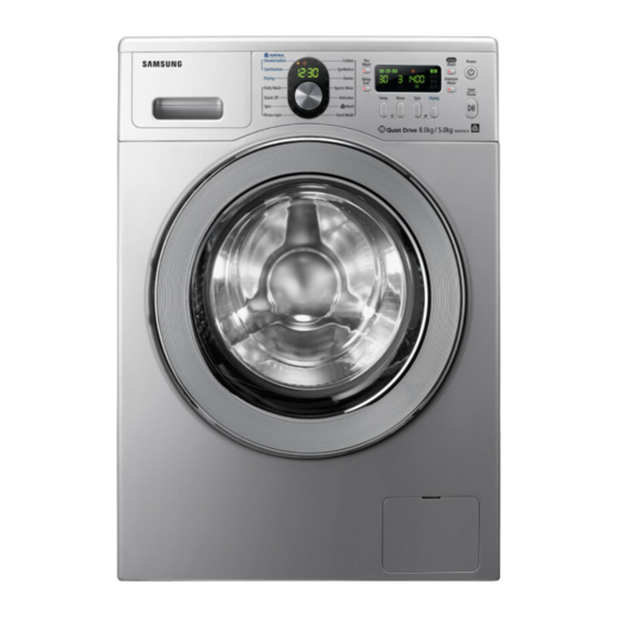 Samsung WD8704EJ Manual Del Usuario