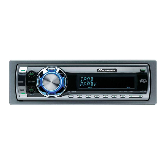 Pioneer DEH-P4900IB Manual De Operación