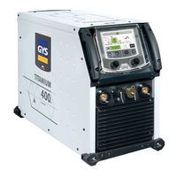 GYS TITANIUM 400 AC/DC Manual Del Usuario