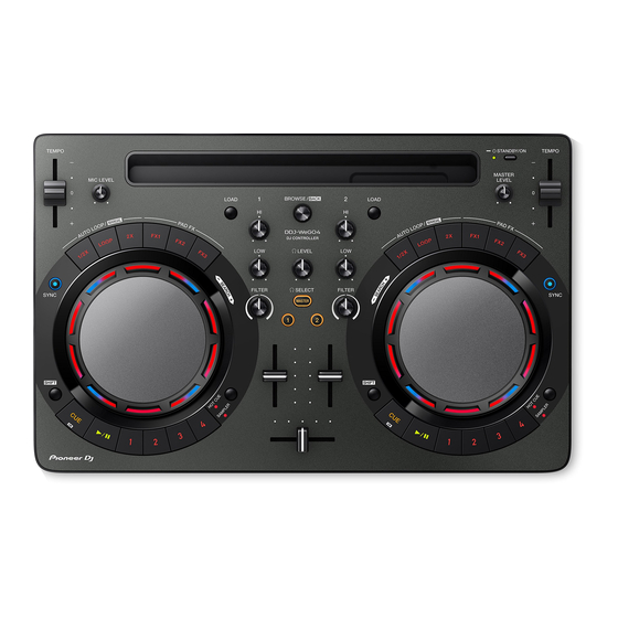 PIONEER DJ DDJ-WeGO4 Guía De Configuración