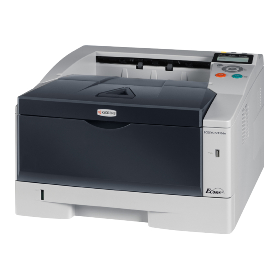 Kyocera ECOSYS P2135dn Manuales