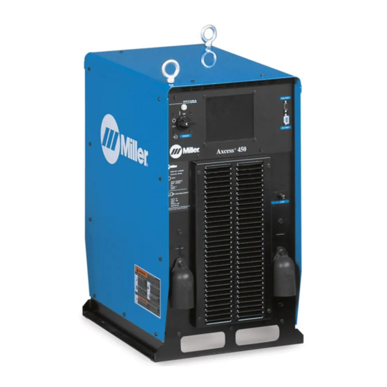Miller Axcess 450 Manual Del Operador