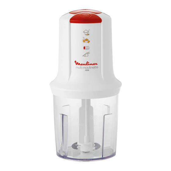 Moulinex MULTI MOULINETTE Manual Del Usuario