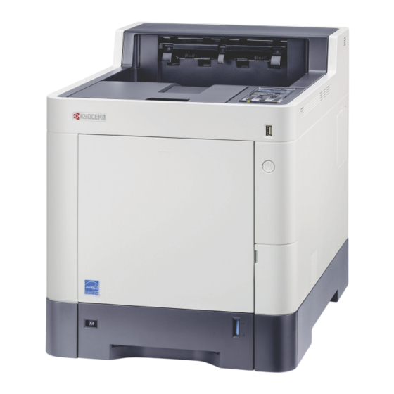 Kyocera ECOSYS P6035cdn Guía De Uso
