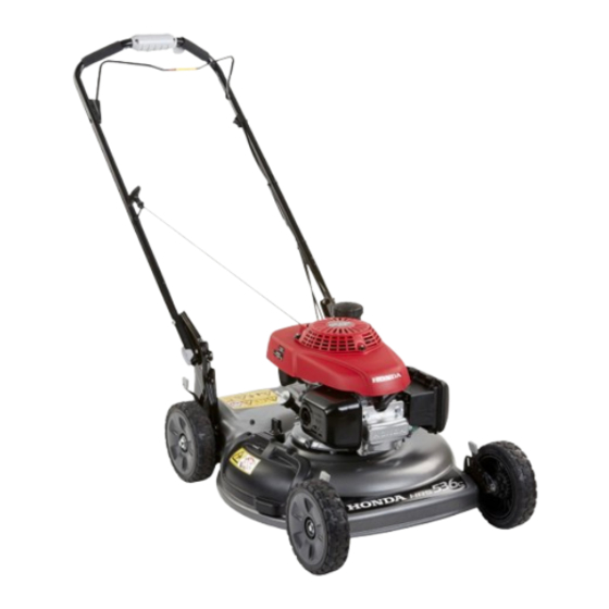 Honda HRS536C5VKEA Manual Del Propietário