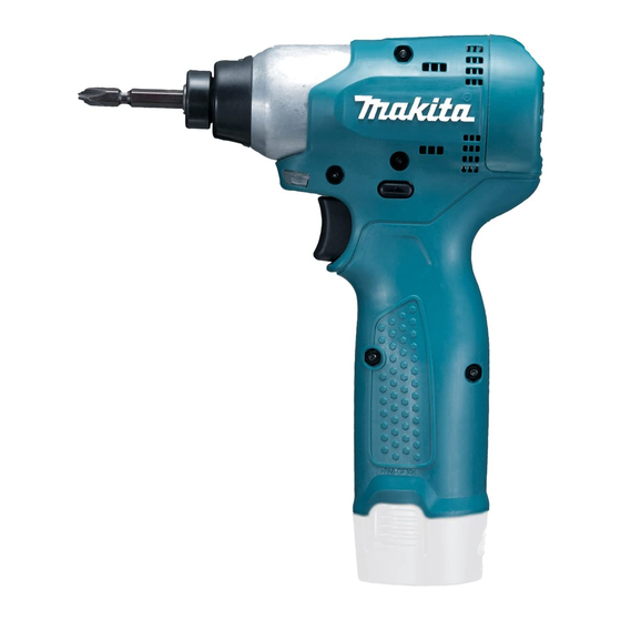 Makita TD091D Manual De Instrucciones