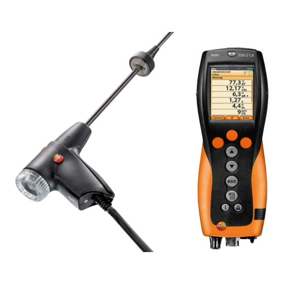 testo 330 LX Manual De Instrucciones