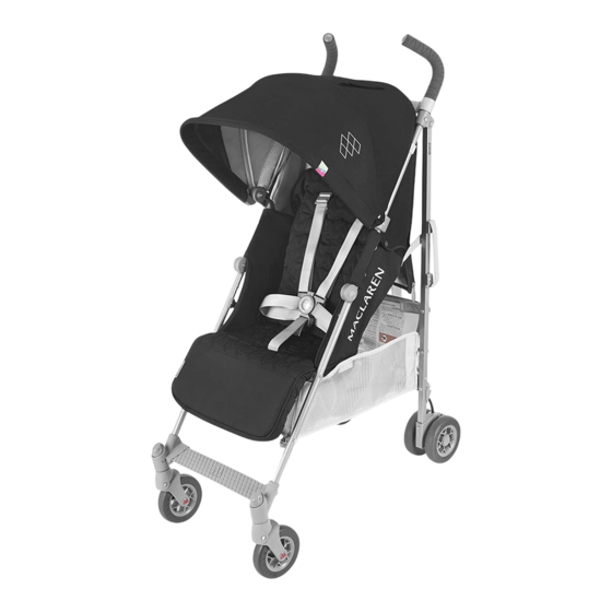 Maclaren techno xlr Guia Del Usuario