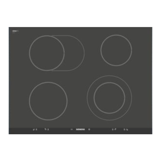 Siemens EK73E501/01 Manuales