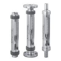 KROHNE VA40 Manual De Instrucciones