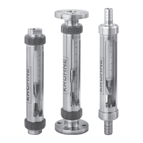 KROHNE VA40 Manual De Instrucciones