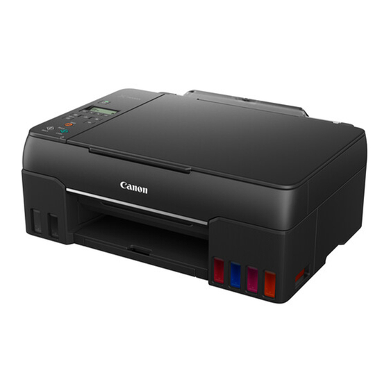 Canon G600 Serie Manual En Linea