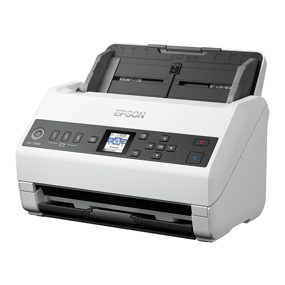 Epson DS-730N Manuales