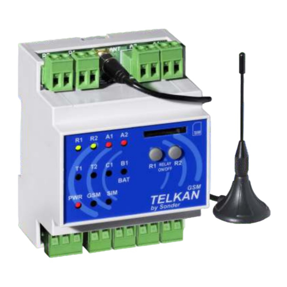 Sonder TELKAN 1 GSM 3G Manual De Instrucciones Y Uso