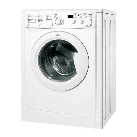 Indesit IWD 7125 Manual De Instrucciones