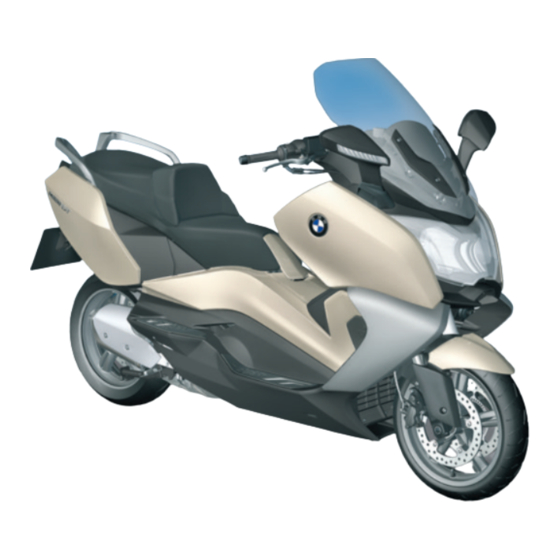 BMW Motorrad C 650 GT Manual De Instrucciones