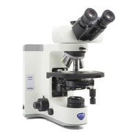 OPTIKA MICROSCOPES B-800 Manual De Instrucciones