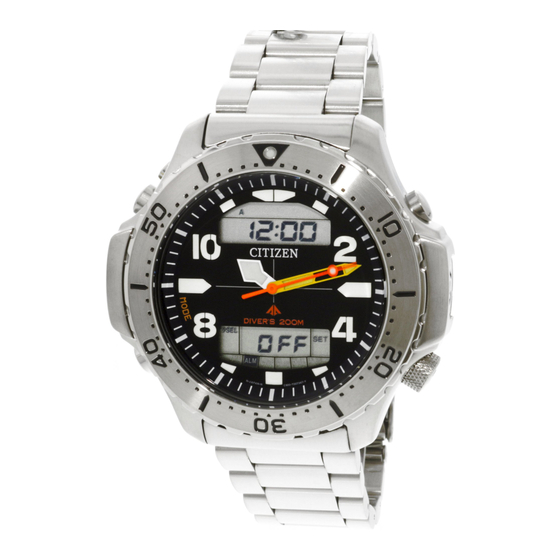 Citizen C900 Instrucciones De Uso