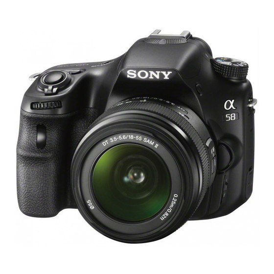 Sony SLT-A58 Guia Practica