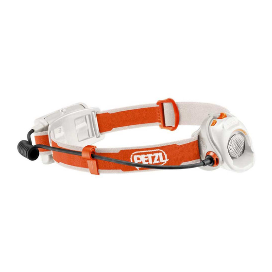 Petzl MYO RXP Manual De Instrucciones