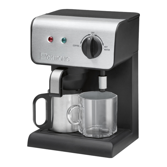 Clatronic KA 3459 T Instrucciones De Servicio