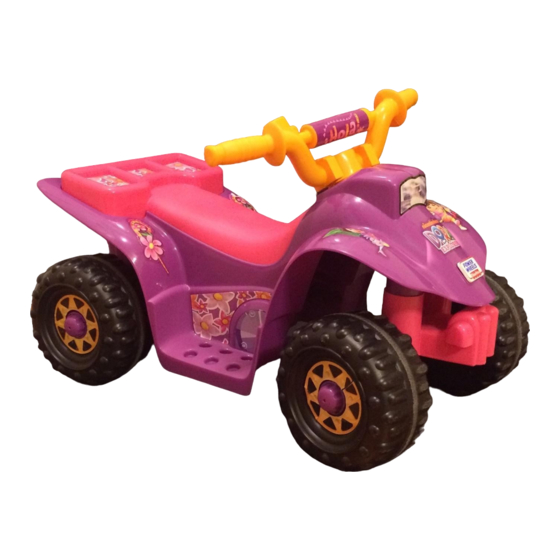 Fisher-Price POWER WHEELS V4343 Manuales