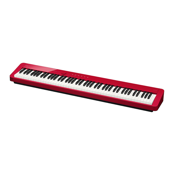 Casio Privia PX-S1100 Guía De Conexión