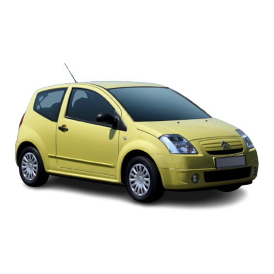 CITROEN C2 2007 Manual De Instrucciones